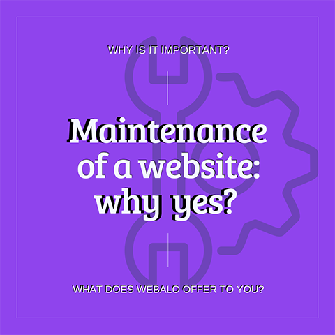 web maintenance